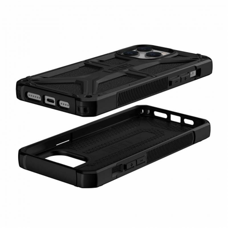 Чeхол-накладка Urban Armor Gear Monarch для Apple iPhone 14 Pro Max Black (114035114040)