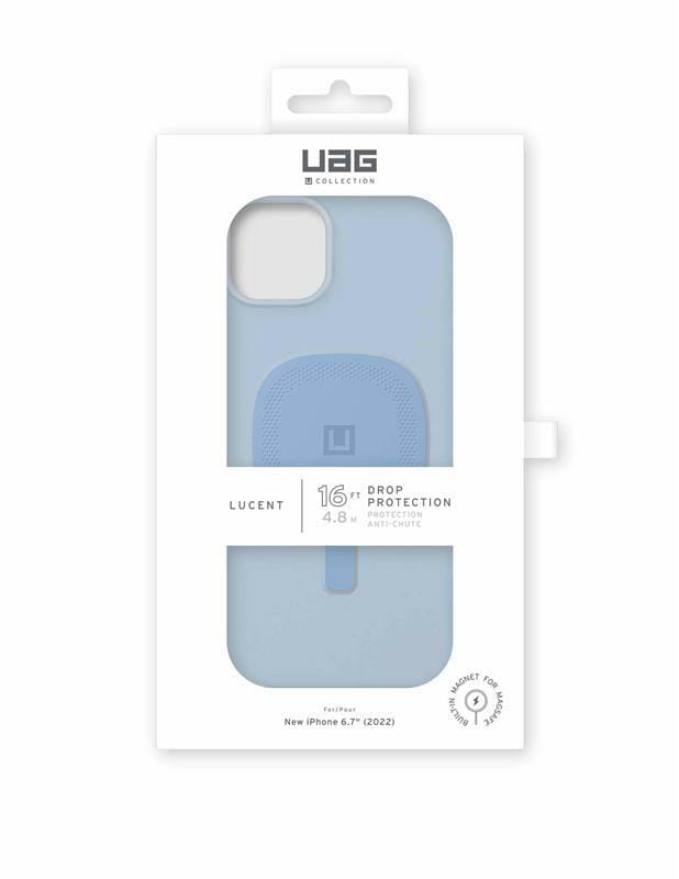 Чeхол-накладка Urban Armor Gear U Lucent 2.0 Magsafe для Apple iPhone 14 Plus Cerulean (114077315858)