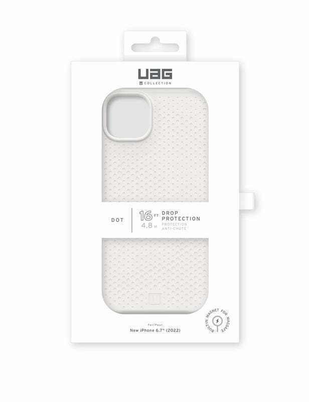 Чохол-накладка Urban Armor Gear U Dot Magsafe для Apple iPhone 14 Plus Marshmallow (114081313535)