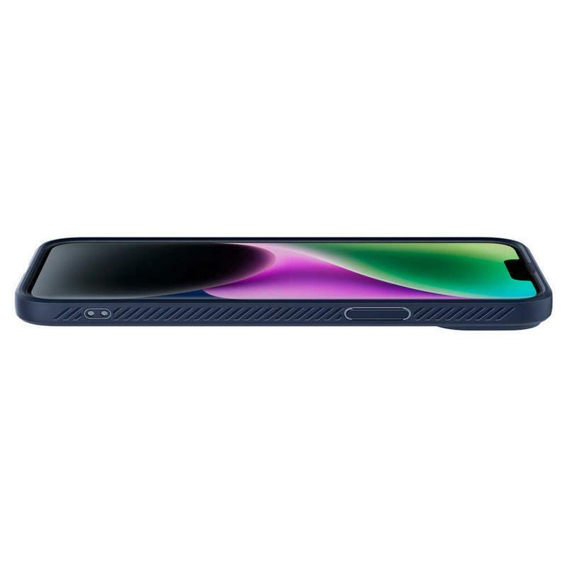 Чeхол-накладка Spigen Liquid Air для Apple iPhone 14 Plus Navy Blue (ACS04892)