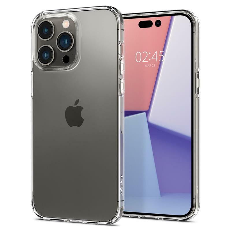 Чохол-накладка Spigen Liquid Crystal для Apple iPhone 14 Pro Max Crystal Clear (ACS04809)