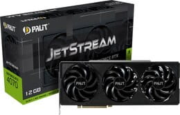 Відеокарта GF RTX 4070 12GB GDDR6X JetStream Palit (NED4070019K9-1047J)