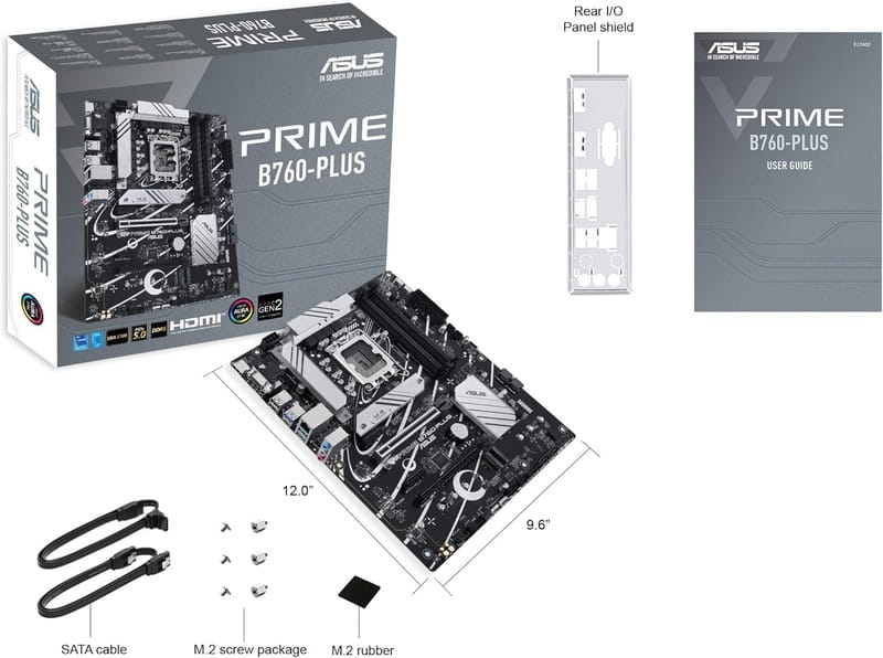 Материнська плата Asus Prime B760-Plus Socket 1700