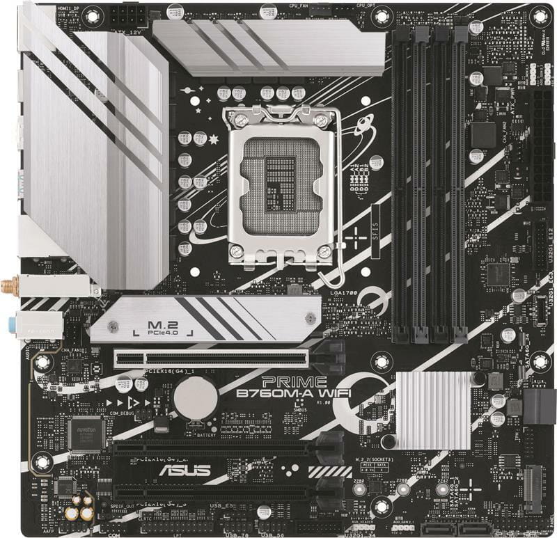 Материнська плата Asus Prime B760M-A WIFI Socket 1700