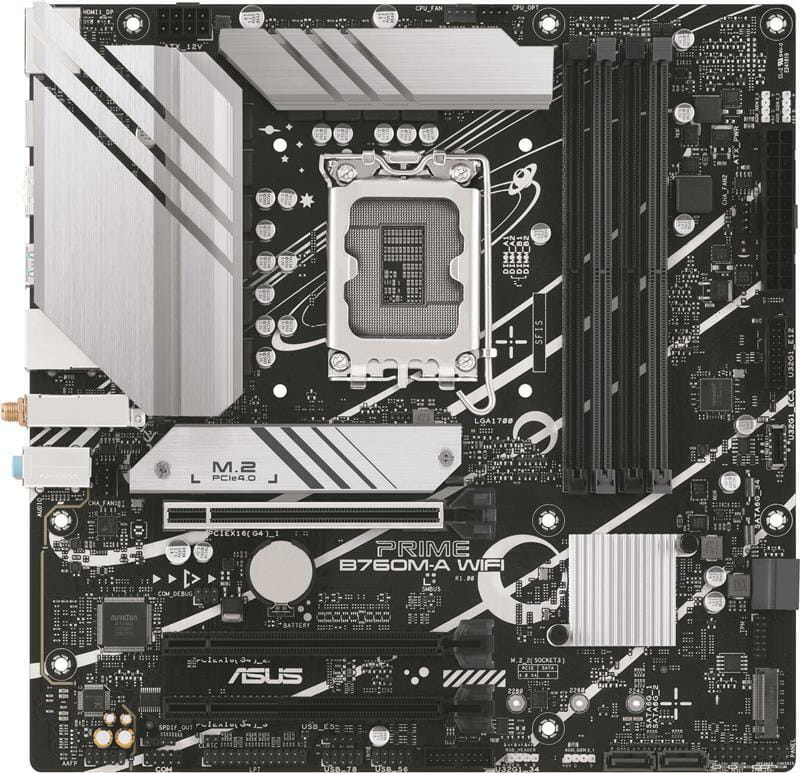 Материнська плата Asus Prime B760M-A WiFi Socket 1700