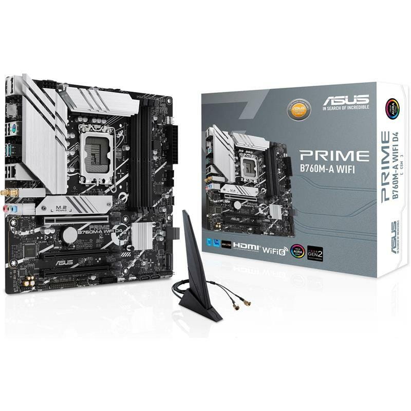 Материнська плата Asus Prime B760M-A WiFi Socket 1700
