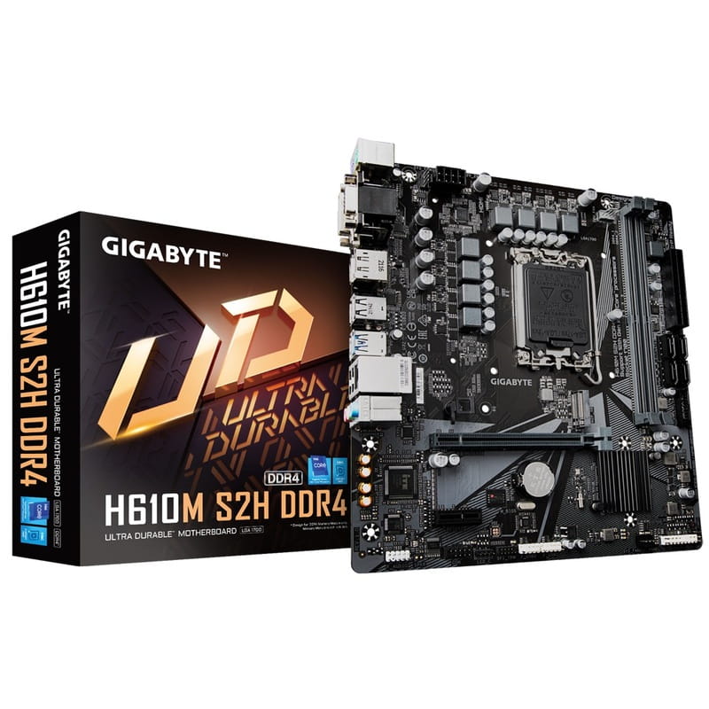 Материнская плата Gigabyte H610M S2H V2 DDR4 Socket 1700