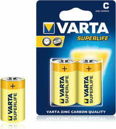 Батарейка Varta Superlife C/LR14 BL 2шт