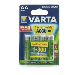 Купить Аккумулятор Varta Rechrgeable Accu AA/HR06 NI-MH 2600 mAh BL 4шт Аккумулятор Varta Rechrgeable Accu AA/HR06 NI-MH 2600 mAh BL 4шт