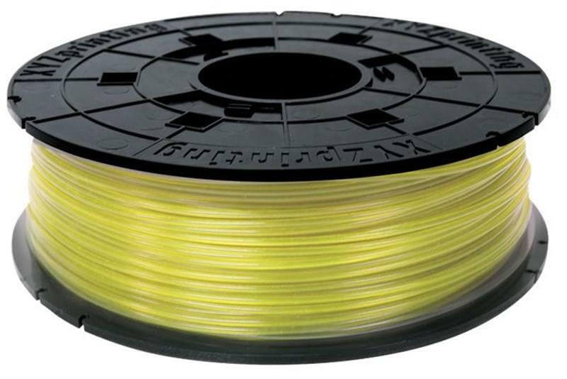 Филамент пластик XYZprinting (RFPLBXEU03B) для 3D-принтера da Vinci, PLA, 1.75 мм, прозрачный желтый, 0.6кг