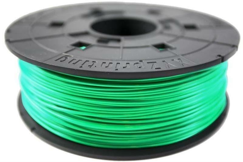 Філамент пластик XYZprinting (RFPLBXEU04A) для 3D-принтера da Vinci, PLA, 1.75 мм, прозорий зелений, 0.6кг