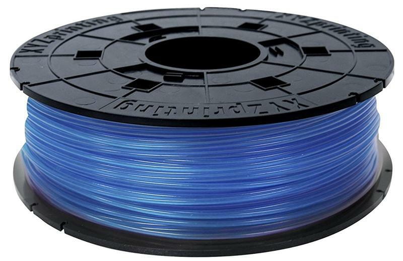 Филамент пластик XYZprinting (RFPLBXEU05J) для 3D-принтера da Vinci, PLA, 1.75 мм, прозрачный синий, 0.6кг