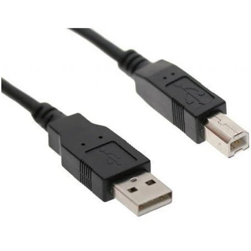 Кабель Digitus Assmann USB 2.0 (AM/BM) 1.8m, black (AK-300102-018-S)