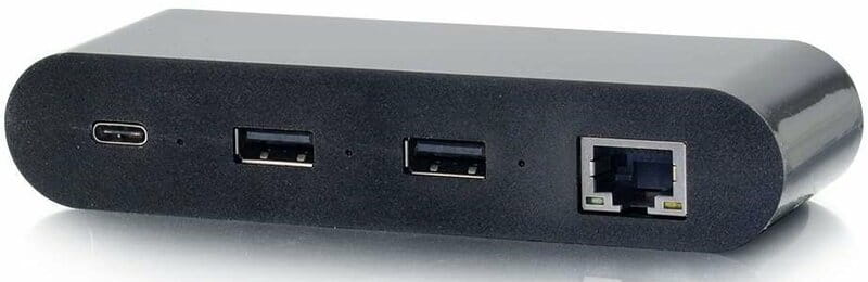 Док-станция C2G USB-C на HDMI, DP, VGA, USB, Power Delivery до 65W (CG82392)