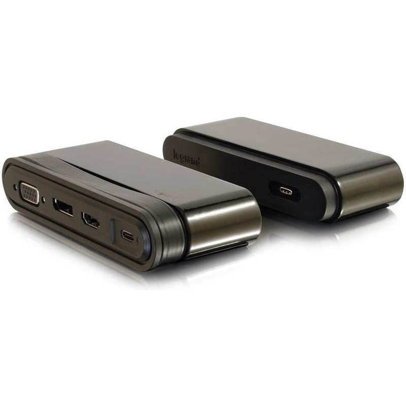 Док-станція C2G USB-C на HDMI, DP, VGA, USB, Power Delivery до 65W (CG82392)