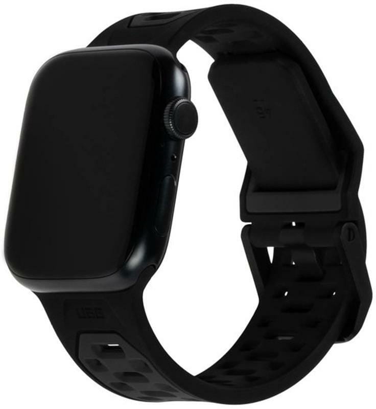 Ремінець Urban Armour Gear Civilian Silicone до Apple Watch Ultra 49/45/44/42mm Graphite/Black (194002114032)