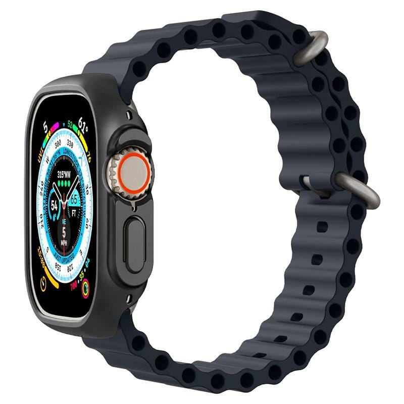 Чехол Spigen Thin Fit для Apple Watch Ultra 49mm Black (ACS05458)