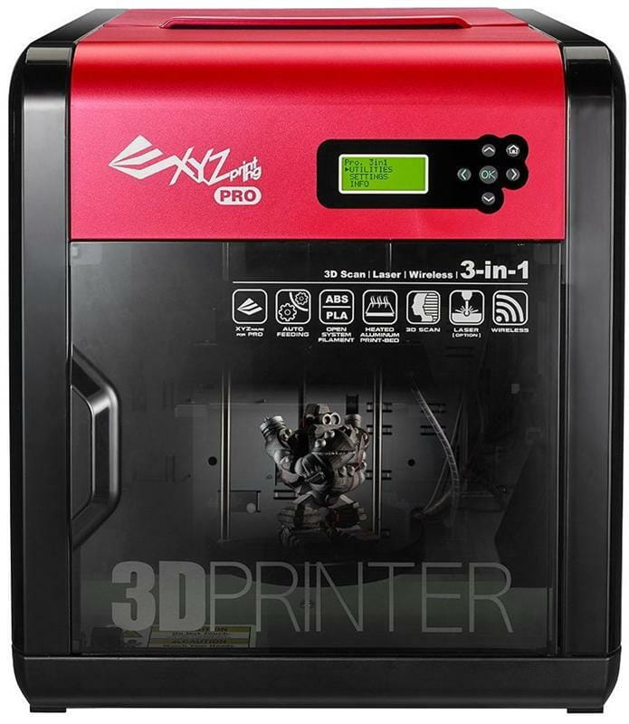 3D Принтер XYZprinting da Vinci 1.0 Pro 3-in-1 WiFi (3F1ASXEU01K)