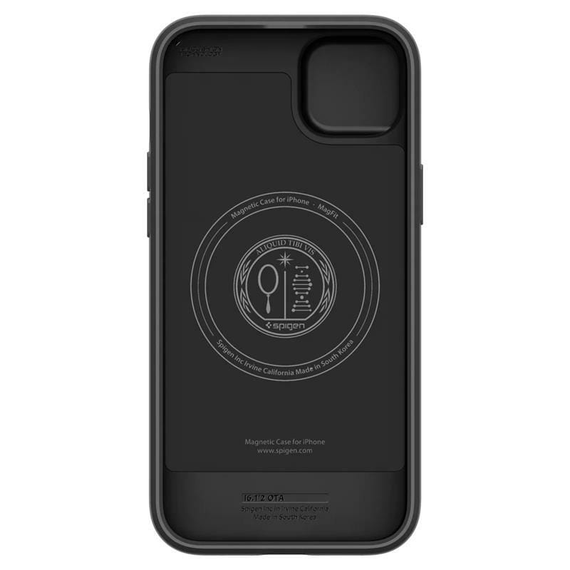 Чохол-накладка Spigen Optik Armor MagFit для Apple iPhone 14 Black (ACS05070)