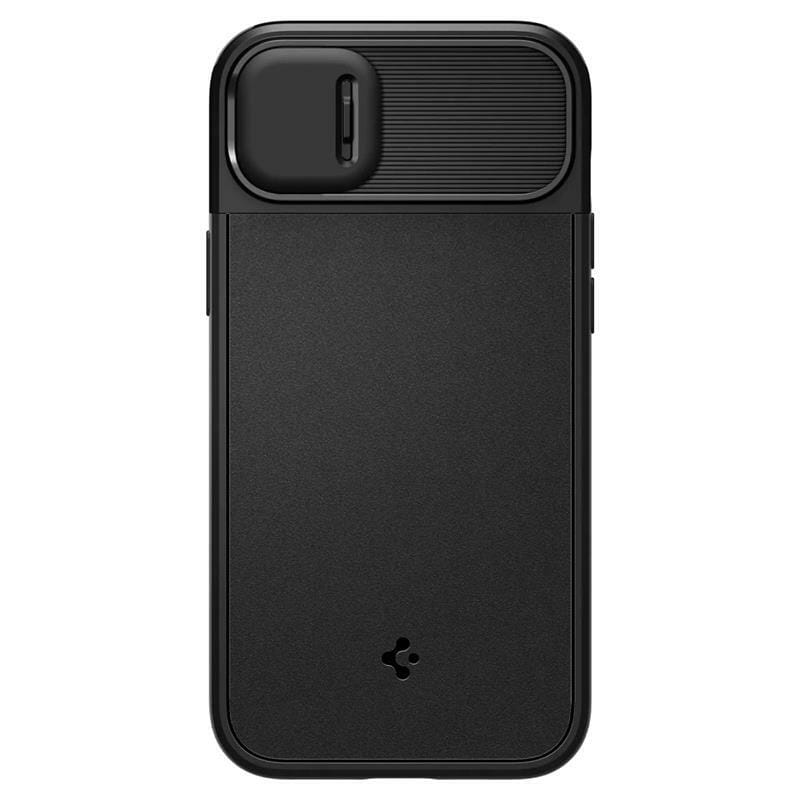 Чeхол-накладка Spigen Optik Armor MagFit для Apple iPhone 14 Black (ACS05070)