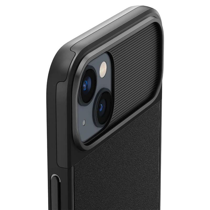 Чeхол-накладка Spigen Optik Armor MagFit для Apple iPhone 14 Black (ACS05070)