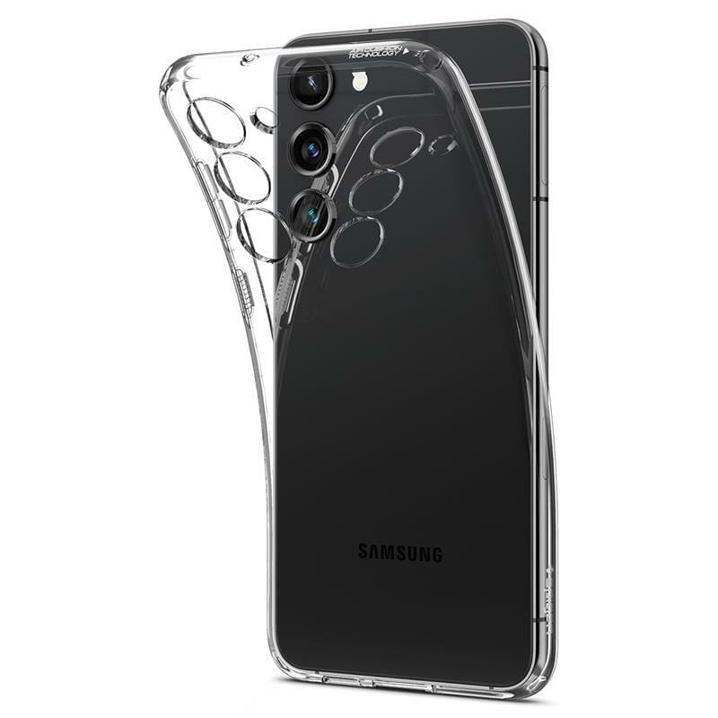 Чeхол-накладка Spigen Liquid Crystal для Samsung Galaxy S23+ Crystal Clear (ACS05662)