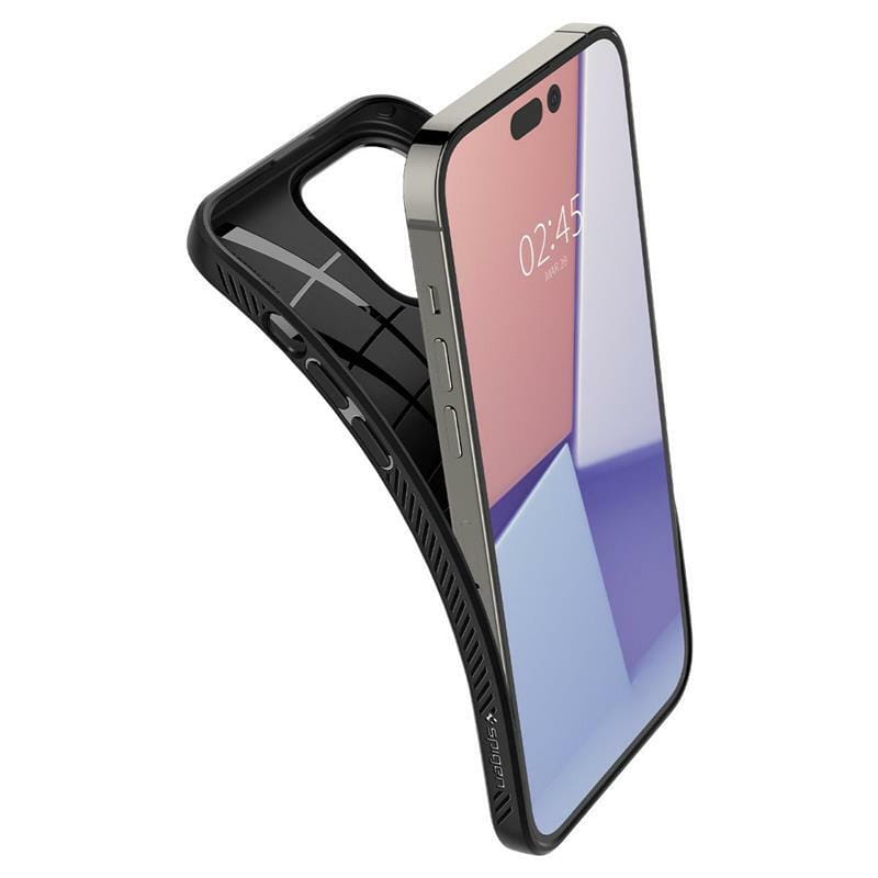 Чохол-накладка Spigen Liquid Air для Apple iPhone 14 Pro Max Matte Black (ACS04813)