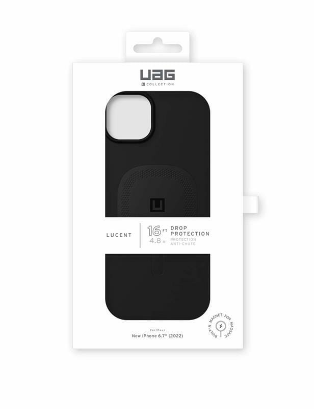 Чeхол-накладка Urban Armor Gear U Lucent 2.0 Magsafe для Apple iPhone 14 Plus Black (114077314040)