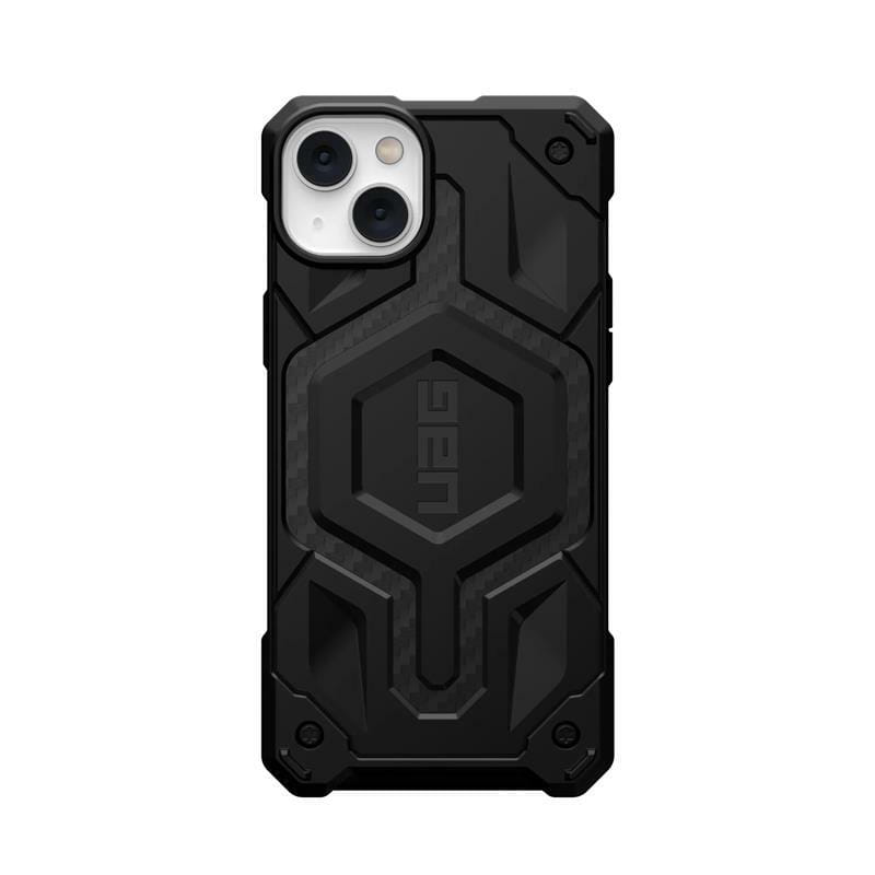 Чeхол-накладка Urban Armor Gear Monarch Pro Magsafe для Apple iPhone 14 Plus Carbon Fiber (114029114242)