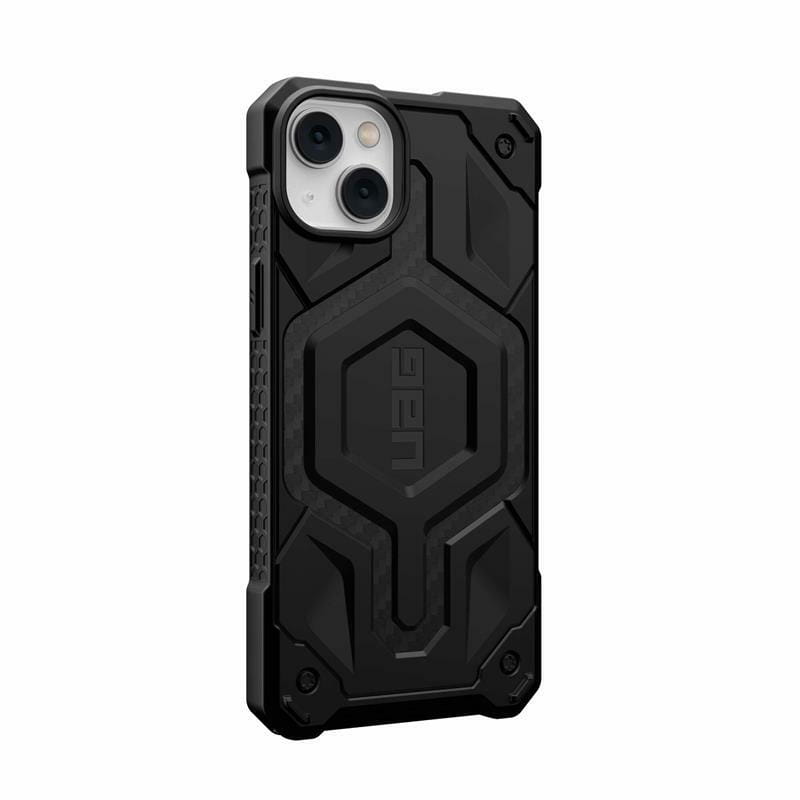 Чохол-накладка Urban Armor Gear Monarch Pro Magsafe для Apple iPhone 14 Plus Carbon Fiber (114029114242)