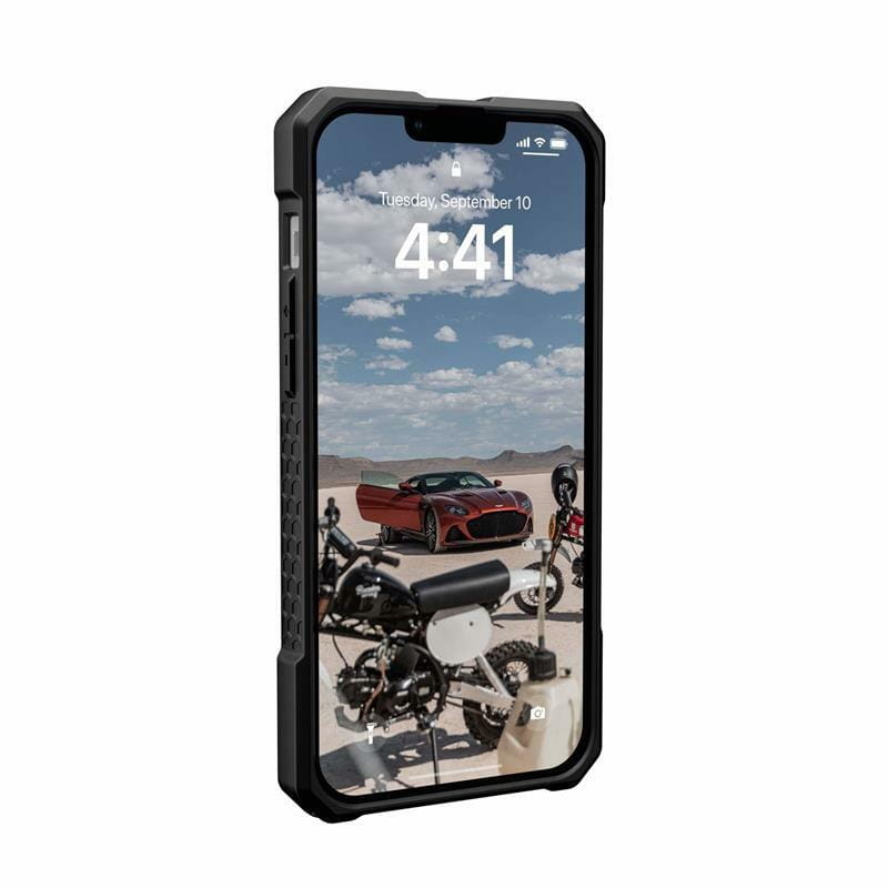 Чeхол-накладка Urban Armor Gear Monarch Pro Magsafe для Apple iPhone 14 Plus/15 Plus Carbon Fiber (114029114242)
