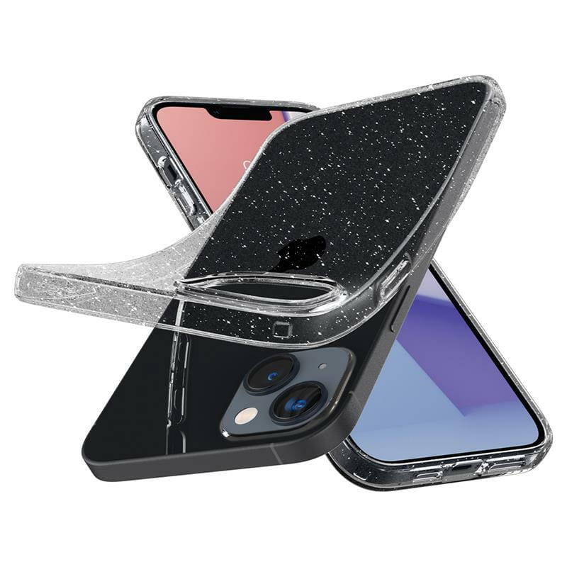 Чохол-накладка Spigen Liquid Crystal Glitter для Apple iPhone 14 Crystal Quartz (ACS05034)