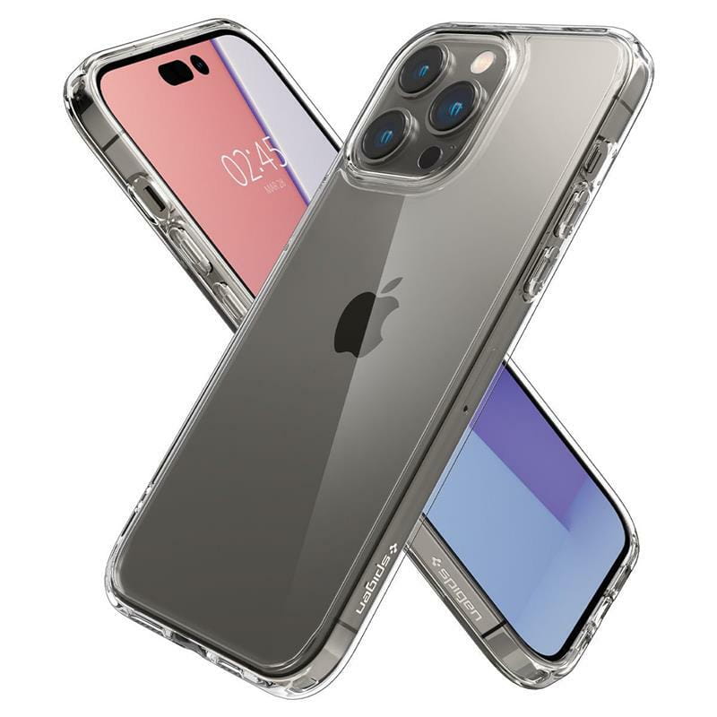 Чохол-накладка Spigen Ultra Hybrid для Apple iPhone 14 Pro Max Crystal Clear (ACS04816)