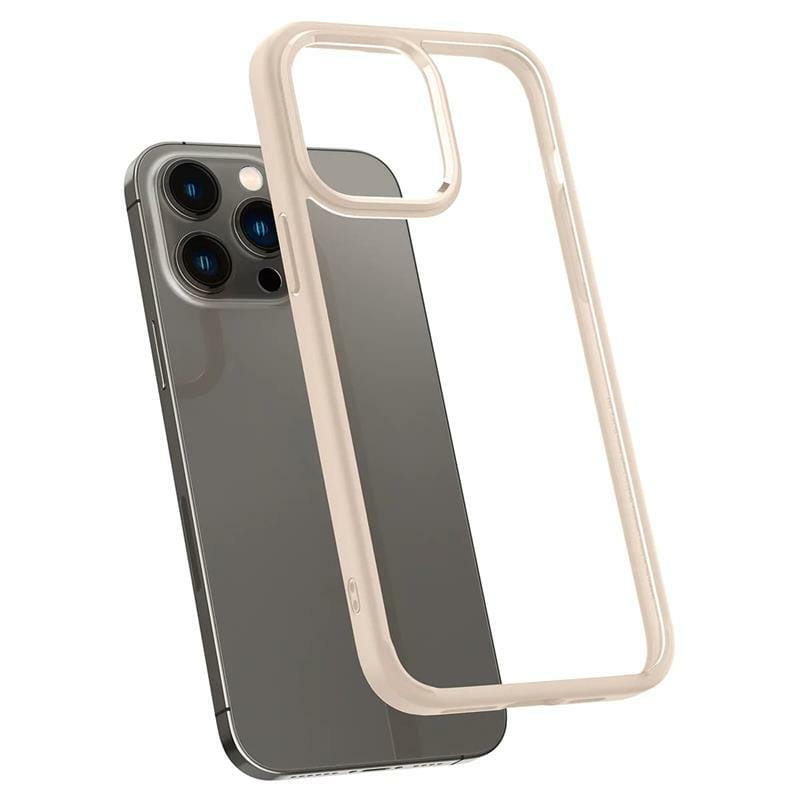 Чохол-накладка Spigen Ultra Hybrid для Apple iPhone 14 Pro Sand Beige (ACS04963)