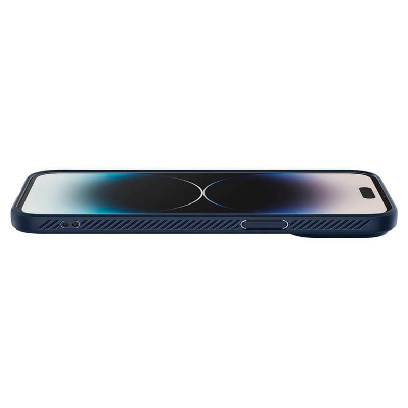 Чохол-накладка Spigen Liquid Air для Apple iPhone 14 Pro Max Navy Blue (ACS04814)