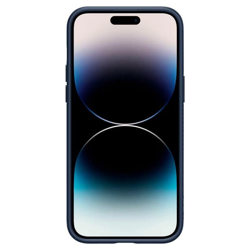 Чeхол-накладка Spigen Liquid Air для Apple iPhone 14 Pro Max Navy Blue (ACS04814)
