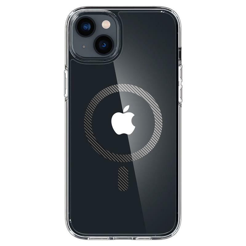 Чeхол-накладка Spigen Ultra Hybrid MagFit для Apple iPhone 14 Plus Carbon Fiber (ACS04904)