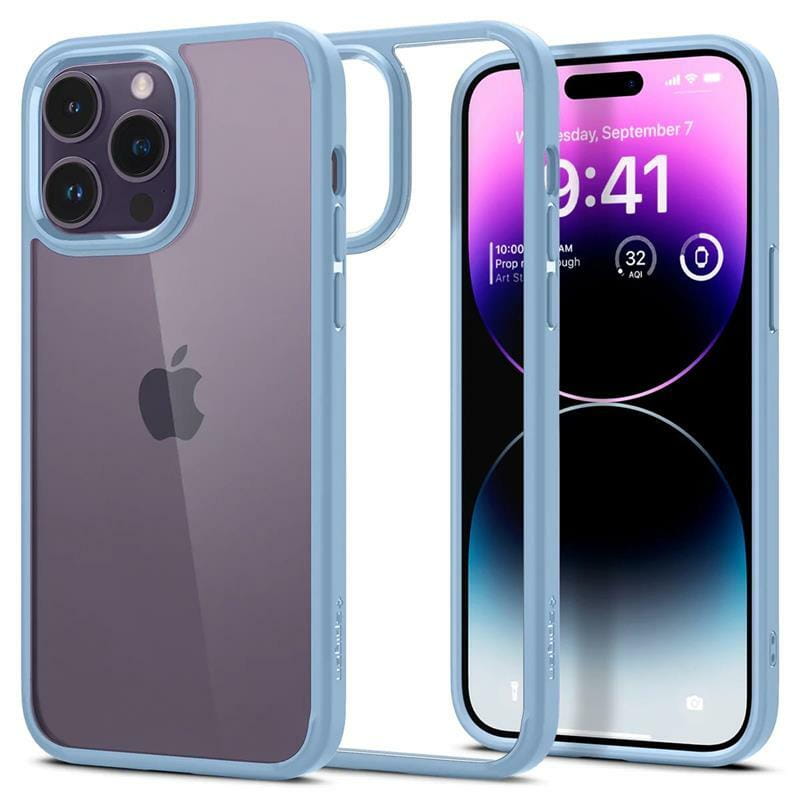 Чохол-накладка Spigen Ultra Hybrid для Apple iPhone 14 Pro Sierra Blue (ACS04964)