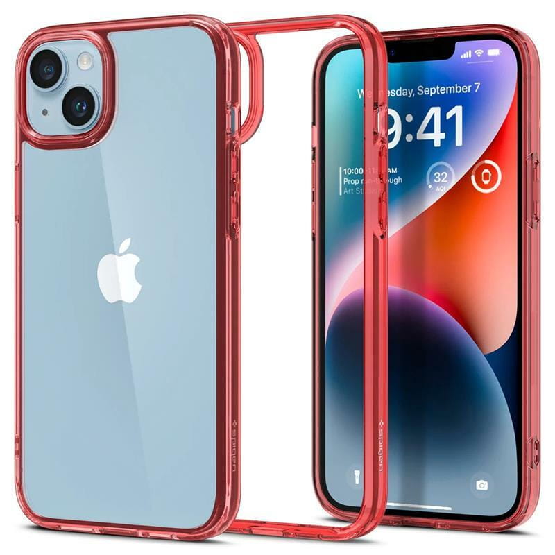 Чeхол-накладка Spigen Ultra Hybrid для Apple iPhone 14 Plus Red Crystal (ACS04896)