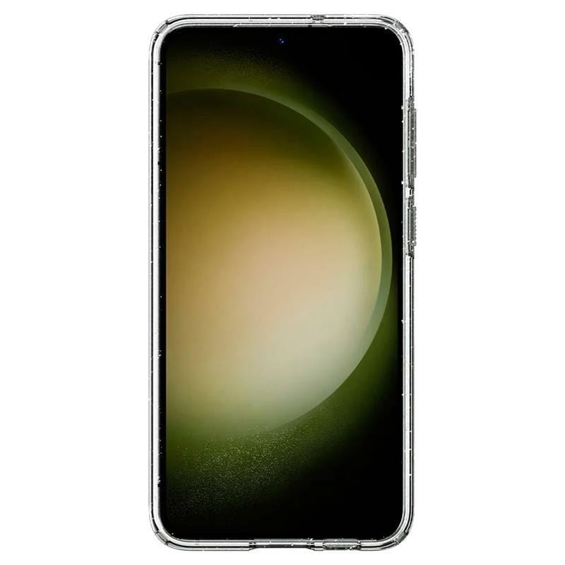 Чeхол-накладка Spigen Liquid Crystal Glitter для Samsung Galaxy S23+ SM-S916 Crystal Quartz (ACS05664)
