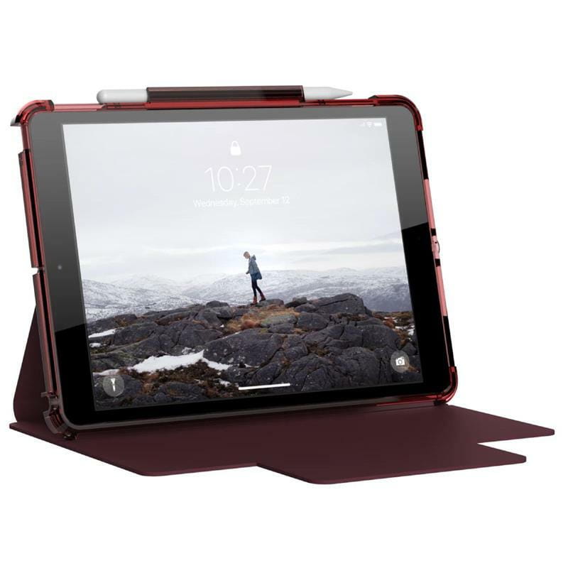 Чехол-книжка Urban Armor Gear U Lucent для Apple iPad 10.2" (2021) Aubergine/Dusty Rose (12191N314748)