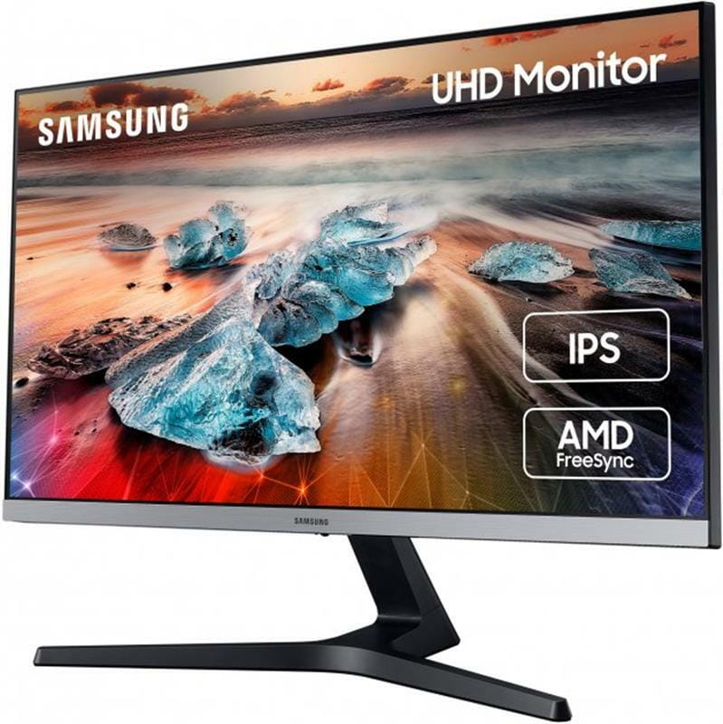 Монитор Samsung 28" ViewFinity U28R550UQI (LU28R550UQIXCI) IPS Black/Grey