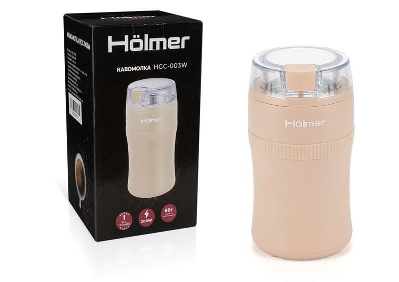 Кофемолка Holmer HGC-003W