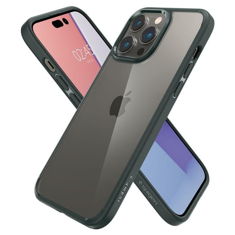 Чeхол-накладка Spigen Ultra Hybrid для Apple iPhone 14 Pro Max Abyss Green (ACS04821)