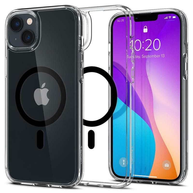 Чeхол-накладка Spigen Ultra Hybrid MagFit для Apple Iphone 14 Plus Black (ACS04903)