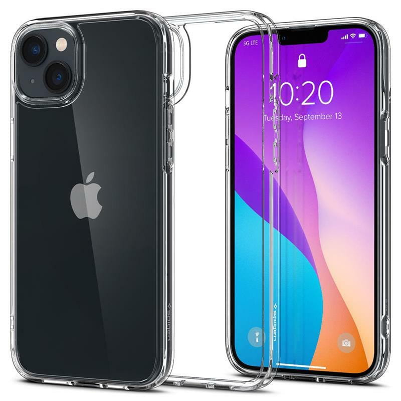 Чохол-накладка Spigen Ultra Hybrid для Apple Iphone 14 Plus Crystal Clear (ACS04894)