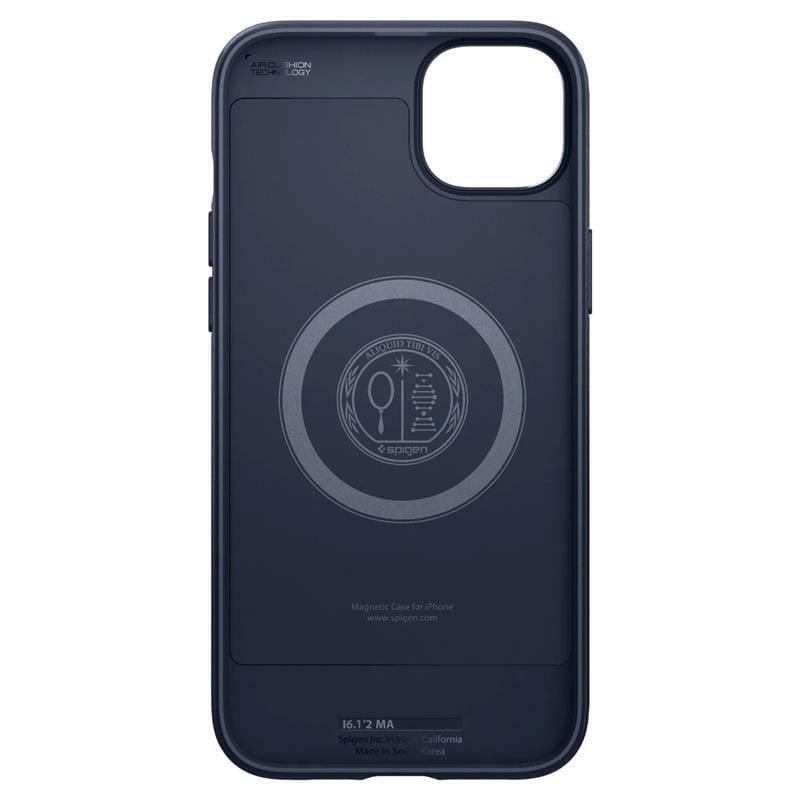 Чeхол-накладка Spigen Mag Armor MagFit для Apple iPhone 14 Navy Blue (ACS05066)