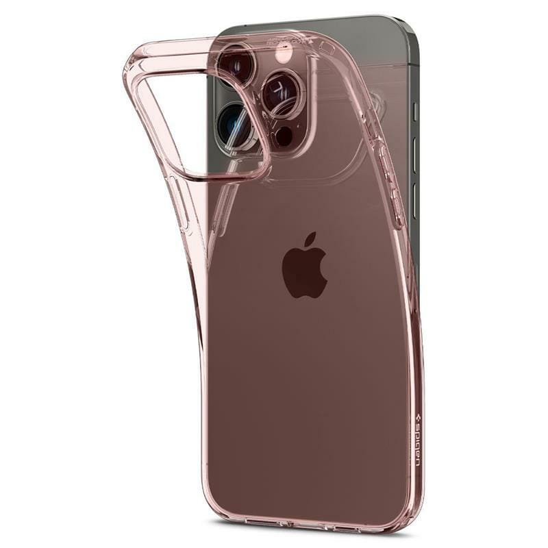 Чeхол-накладка Spigen Crystal Flex для Apple iPhone 14 Pro Rose Crystal (ACS04665)