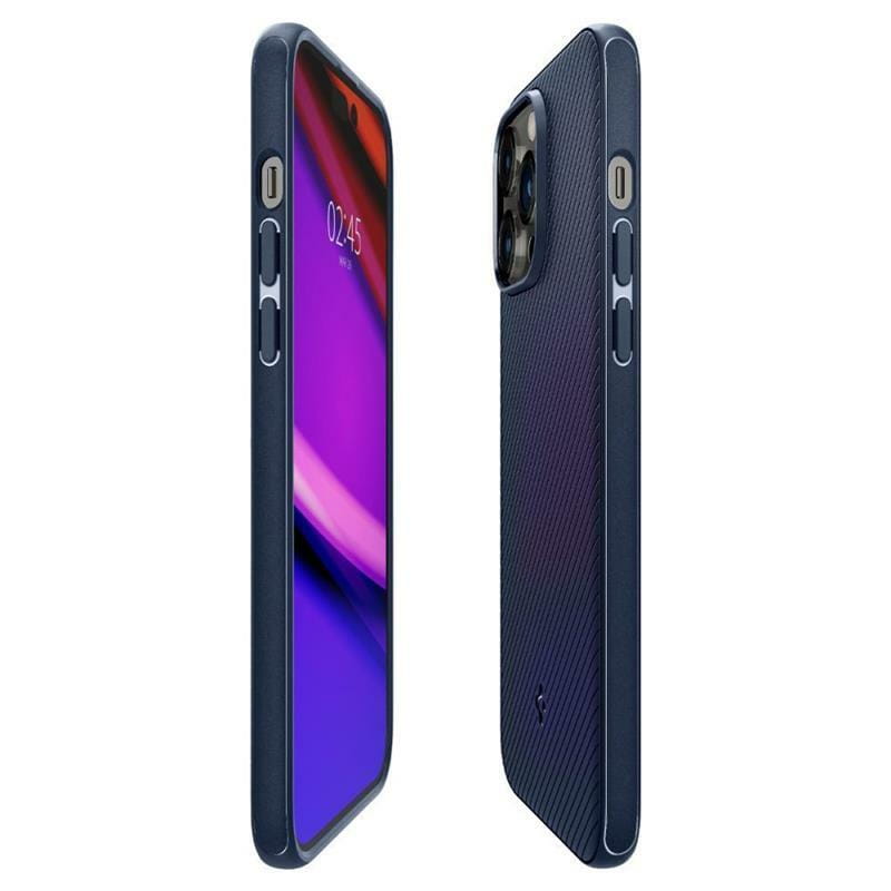 Чохол-накладка Spigen Mag Armor MagFit для Apple Iphone 14 Pro Max Navy Blue (ACS04845)