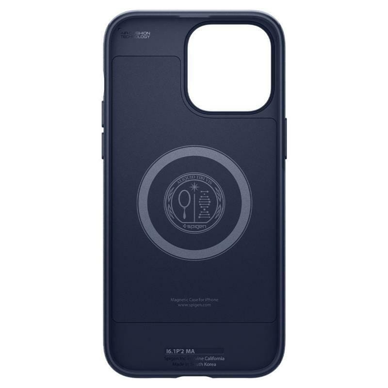 Чохол-накладка Spigen Mag Armor MagFit для Apple Iphone 14 Pro Max Navy Blue (ACS04845)